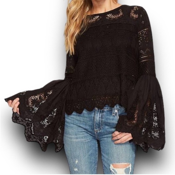 Free People “Once Upon a Time” Sweater Top - Picture 2 of 13